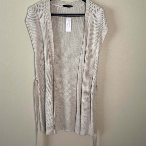 HOT DEAL🔥🔥 Open Front Tie Cardigan - Picture 2 of 3